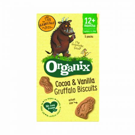 Organix Cocoa & Vanilla Gruffalo Biscuits