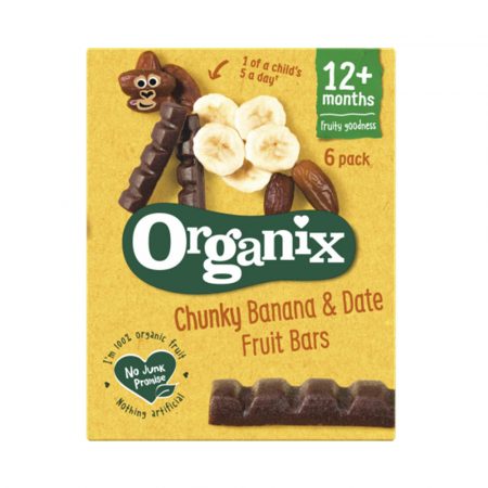 Organix Chunky Banana & Date Fruit Bars