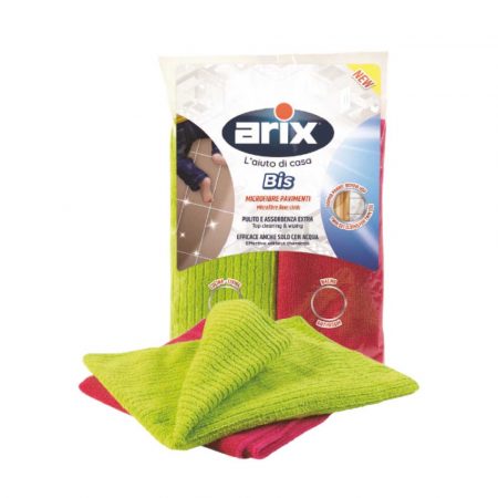 Arix Twin Set Coloured Microfibre Floor Cloth