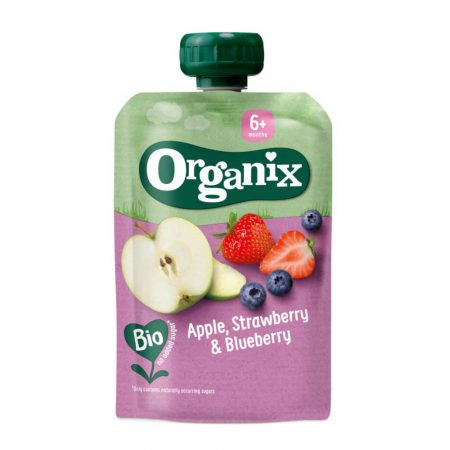 Organix Apple, Strawberry and Blueberry