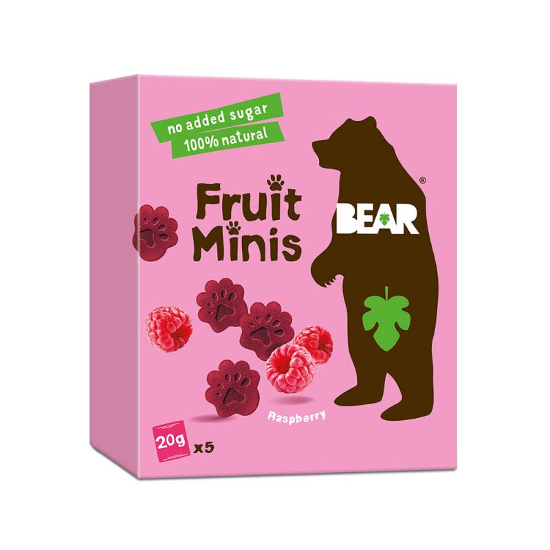 Bear Fruit minis Multipack raspberry