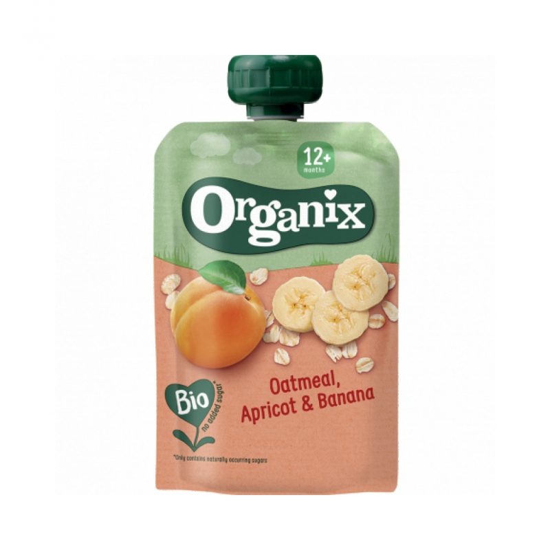 Organix Oatmeal, Apricot & Banana