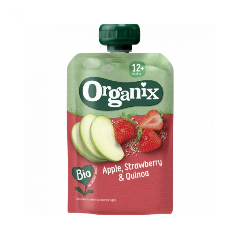 Organix Apple, Strawberry & Quinoa
