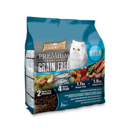 Princess Grain Free Cat Food 2Kgs